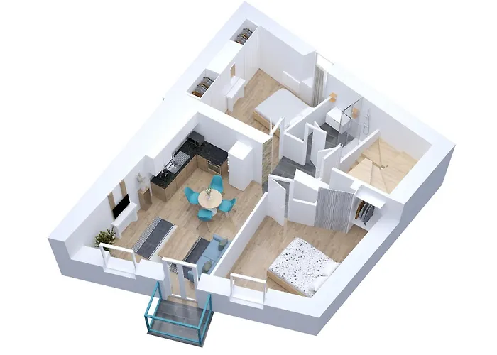 L\'Emeraude - 1 A 4P - Wifi Fibre - Parking Gratuit